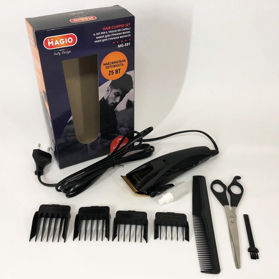 Універсальний тример для чоловіків MAGIO, Професійна бритва-машинка для стрижки волосся RS-99 Івано-Франківськ - фото 1