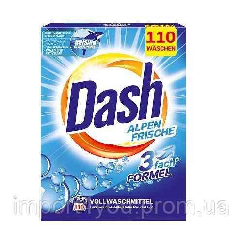 Пральний порошок Dash "Alpen Frische" 100 прань (6,5кг.) 