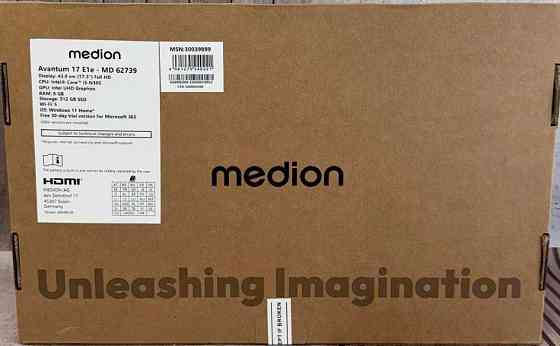 Ноутбук MEDION Avantum 17 E1e (MD62739) Харків