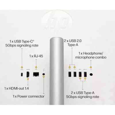 Комп'ютер HP 27-cr0041ua AiO / Ryzen3 7320U, 8, 512, WiFi, Cam, K&amp;M (BV7Y3EA) Вінниця