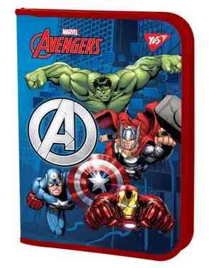 Папка для зошитів на блискавці "Yes " пласт В5 491940 "Marvel.Avengers", шт Київ
