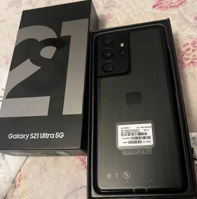 Смартфон Samsung Galaxy S21 Ultra 5G 12/128Gb. Київ - фото 1