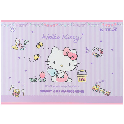 Альбом для рисования Kite Hello Kitty, 12 листов (HK25-241-1) Винница - изображение 5