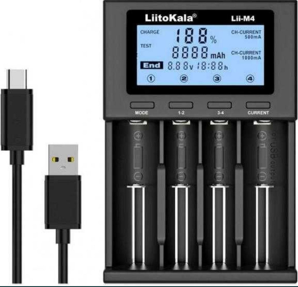 Зарядное устройство: LiitoKala Lii- M4. Киев - изображение 7