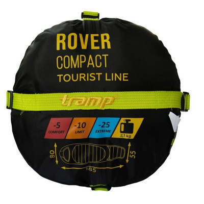 Спальный мешок Tramp Rover Compact Olive/Grey R (UTRS-050C-R) Винница - изображение 6