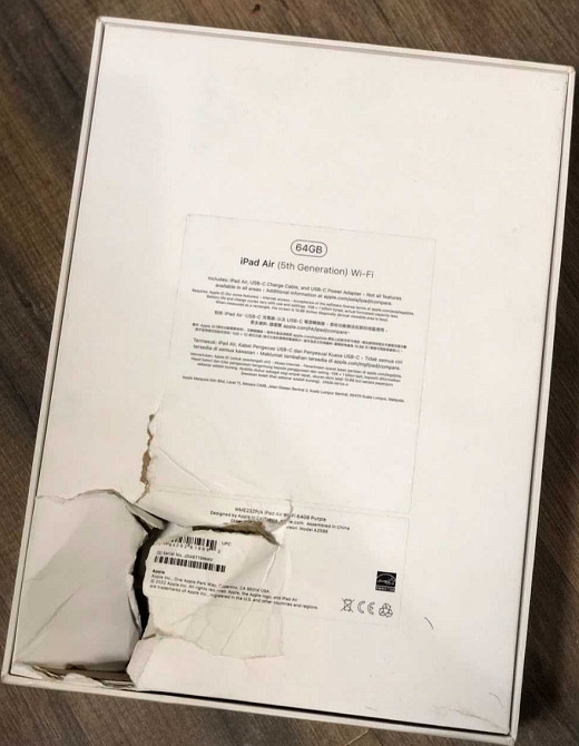 Планшет: Apple iPad Air 5 th ,Gen, 10.9 - inch Wi-fi 64Gb , Purple. Київ - фото 2