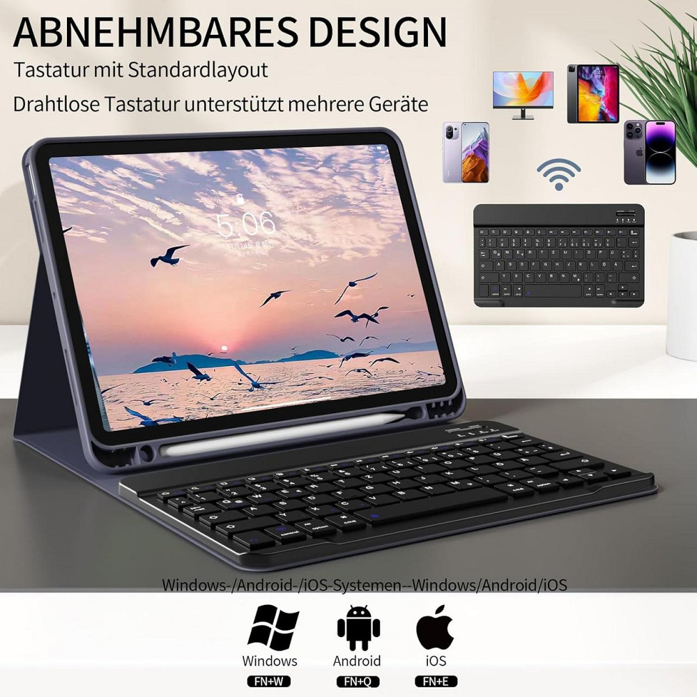 Чохол клавіатура для iPad A16 2025/iPad 10-го покоління (2022) A2696 / A2757 / A2777 Дніпро - фото 7