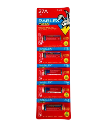 Батарейка Rablex Turbo 27A 12V Дніпро