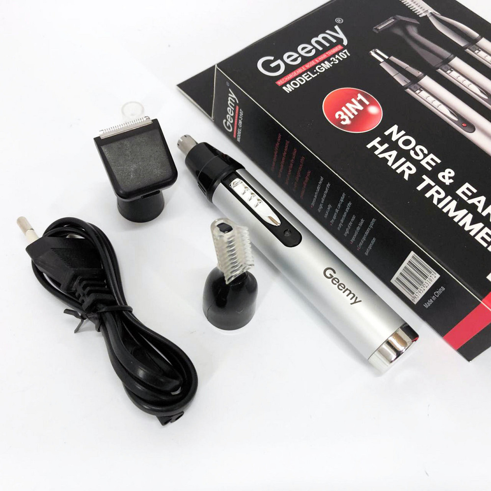 Тример для бороди носа вух волосся GEMEI, Тример для носа і вух хорошої якості насадка KC-80 Львів - фото 4