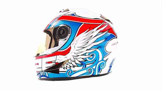 Шлем-интеграл (-500) (size:XL, бело-красно-синий) Мукачево