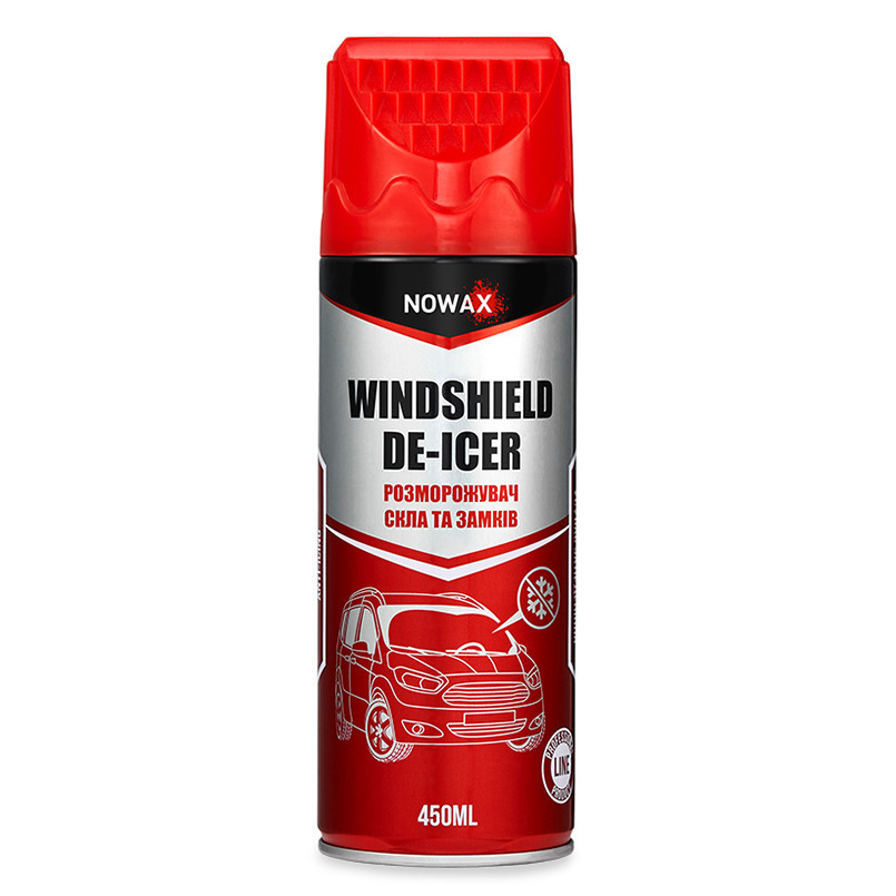 Розморожувач скла Nowax Windshield De-Icer 450мл Львів - фото 1