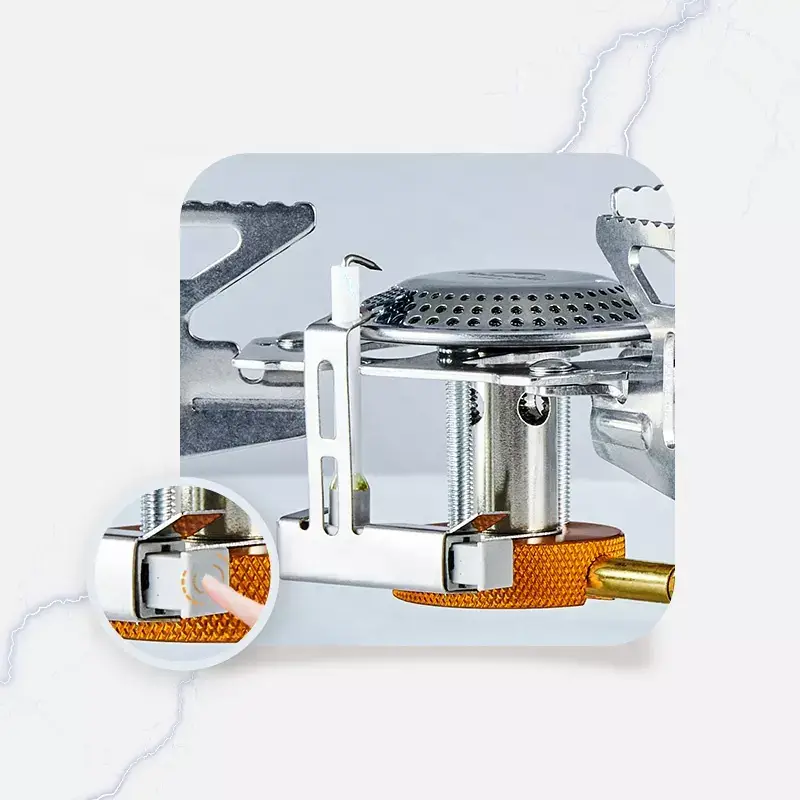 Газовая горелка Naturehike NH21RJ009 3000W с пьезоподжигом под резьбовой баллон Винница - изображение 5