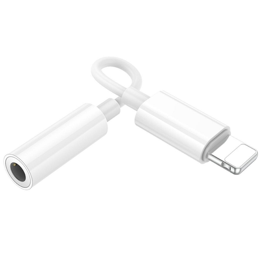 Кабель перехiдник BOROFONE BV21 Genuine iP - 3.5 digital audio converter White 6941991111143 Одеса - фото 6