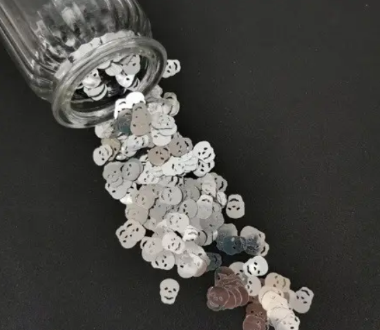 Конфетти Хэллоуин Черепа 15 г серебристый Киев