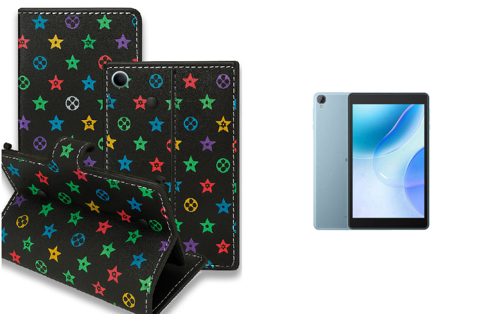 Книжка-трансформер для планшета Blackview Tab 70, колір Black Lyi Black Київ - фото 1