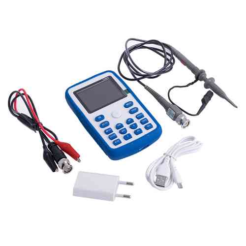 Осциллограф 1кан 110МГц 500МС/с 2.4"ЖК 3000мАч, FNIRSI 1C15 Винница