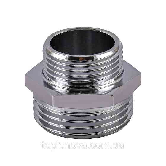 Ніпель редукційний 1"х3/4 НН неіржавкий SN542S OPTIMUM Чернівці