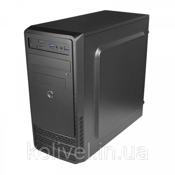 Корпус Chieftec UNI UB-03B-350GPB 350W 2xUSB3.0+1xType-C, SD Card reader, mATX, Black (UB-03B-350GPB) Київ - фото 3