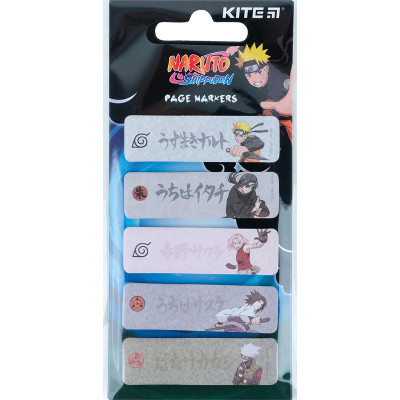 Стикер-закладка Kite бумажная с рисунком Naruto 100шт, 5х20 шт (NR23-480) Винница - изображение 2