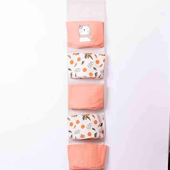 Yiwu Підвісний органайзер на 5 відділень 20×58 (см) Рожевий HP-41-13P Коломия