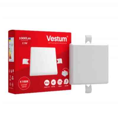 Светильник Vestum LED "без рамки" квадрат 11W 4100K (1-VS-5511) Винница