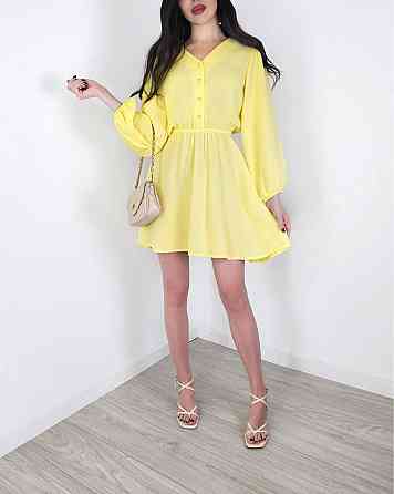 Жіноча легка міні сукня з натуральної тканини муслін Одеса