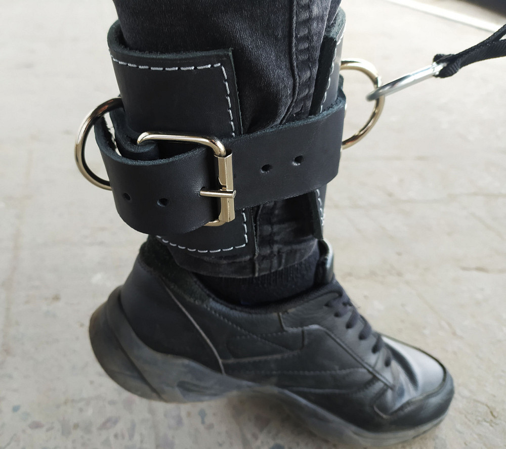 EasyFit Манжета EasyFit F10 для тяги на тренажері (шкіра) Киев - изображение 2