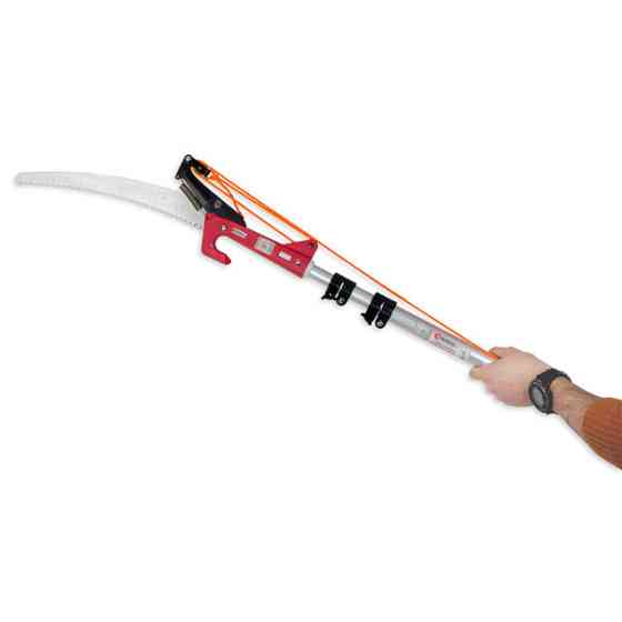 Сучкорез штанговой с телескопической ручкой, 3,75 м, полотно: 350 мм INTERTOOL HT-3116 Киев