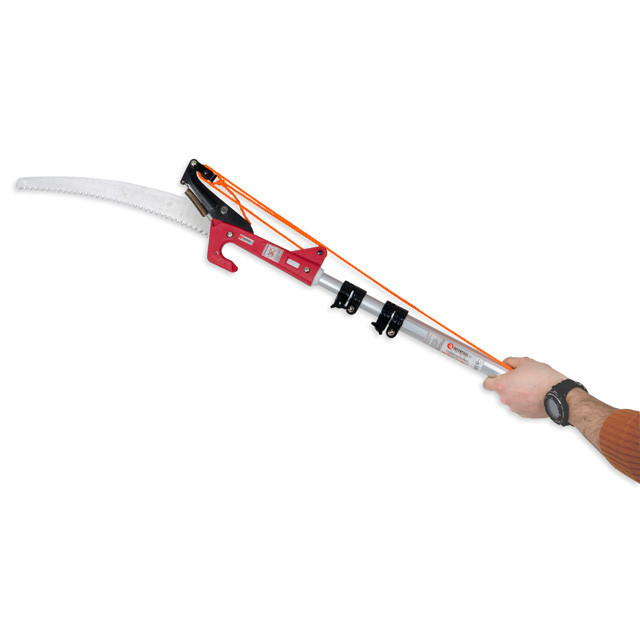 Сучкорез штанговой с телескопической ручкой, 3,75 м, полотно: 350 мм INTERTOOL HT-3116 Киев - изображение 6
