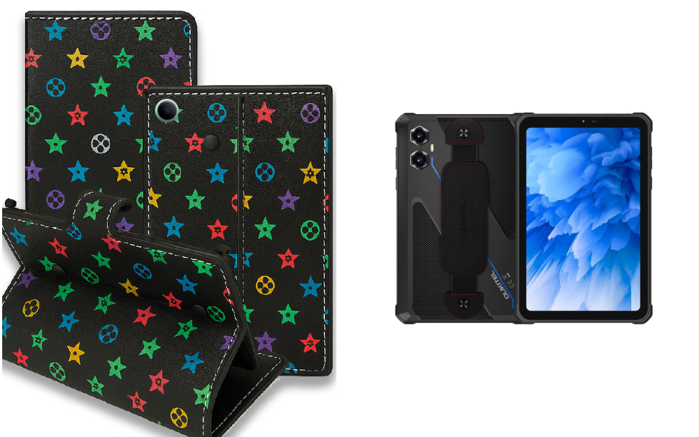 Книжка-трансформер для планшета Oukitel RT10, колір Black Lyi Black Київ - фото 1