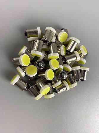 Лампа LED габаритних вогнів і панелі приладів 12V COB chip цоколь BA9S, лампа для внутрішнього освітлення авто Мукачево