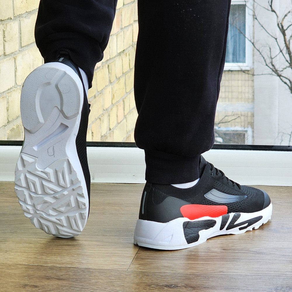 Кроссовки FILA Черные Мужские Фила (размеры: 43) Видео Обзор Днепр - изображение 6