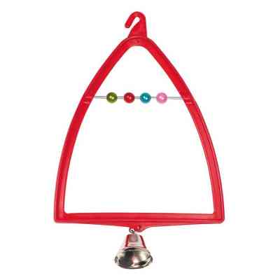 Игрушка для птиц Природа Игрушка Природа Качели для попугаев с колокольчиком 12х19 см (3000000008720) Винница