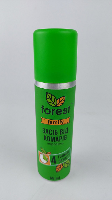 Спрей-репелент "Forest Family" від комарів, TM "FOREST", 65 мл (1 шт.) Харків - фото 1