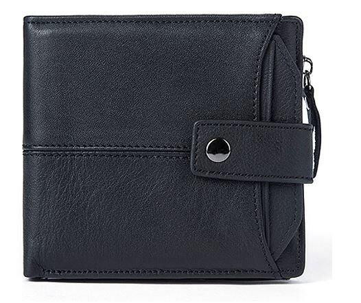 Кошелек мужской функциональный Vintage 14688 Черный Киев - изображение 1