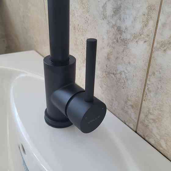 Змішувач для кухні високий VOLLE CRUZE de la noche чорний 1547.110104 Київ