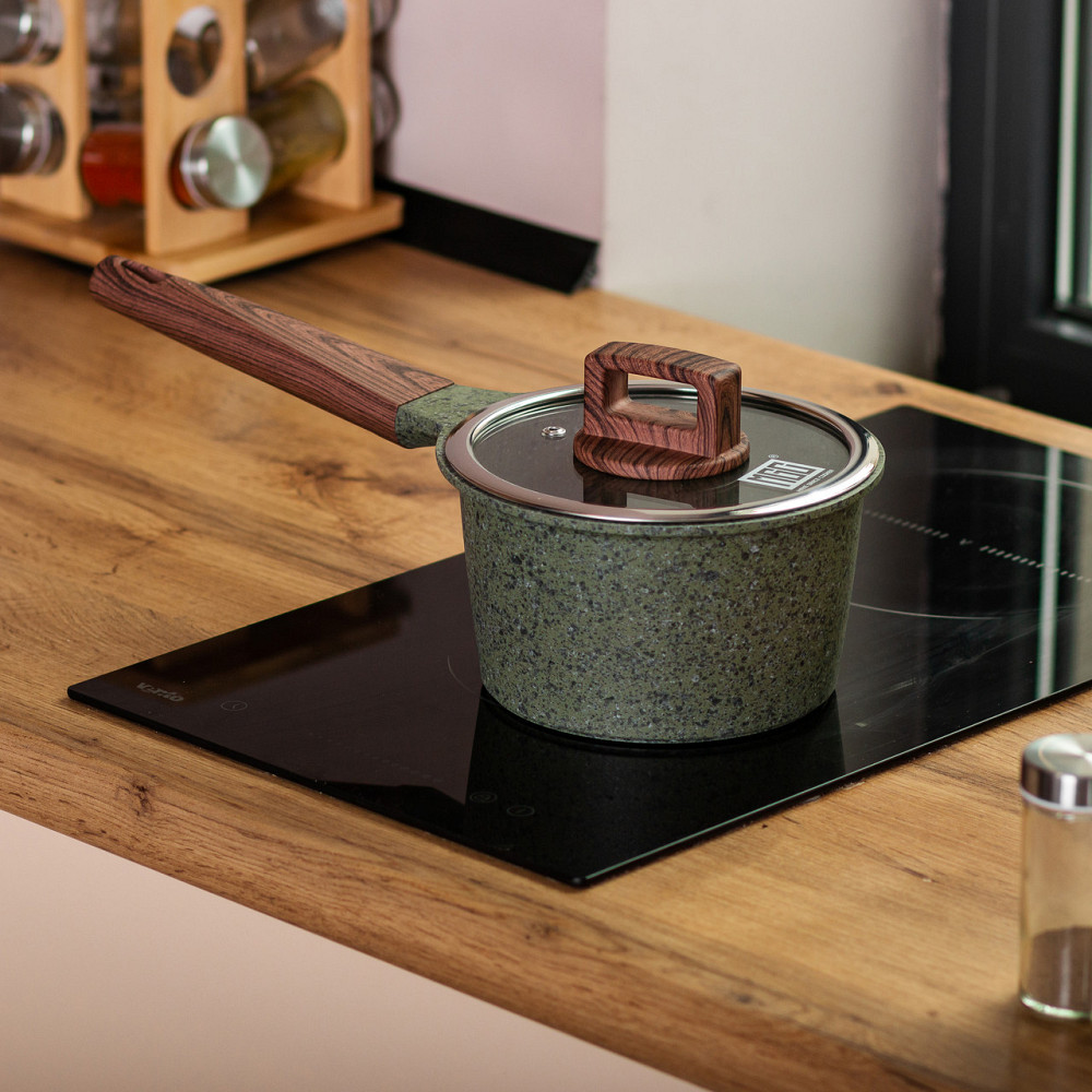 Сотейник антипригарный 1,6 л, 16 см, с толстым дном Киев - изображение 5