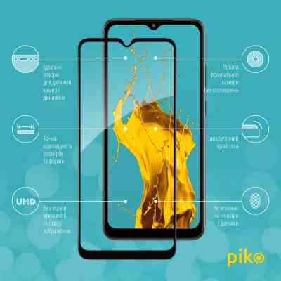 Стекло защитное Piko Full Glue Xiaomi Redmi A1 (1283126545344) Винница