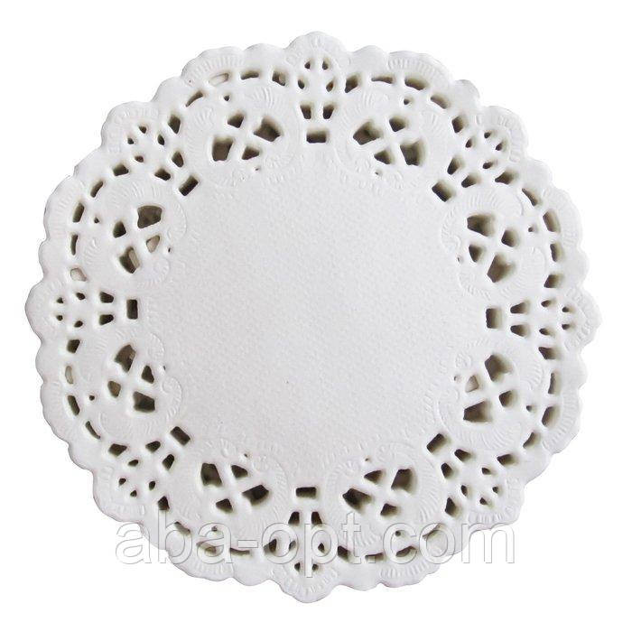 Серветки ажурні паперові круглі Ø 9 см ( 100 шт) Одеса - фото 1