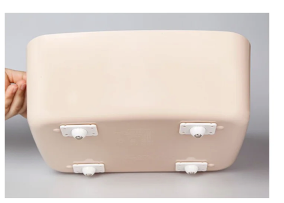 Ролики для меблів Самоклеючі колеса з нержавіючої сталі, обертання на 360 градусів 8854 / 4 шт Дніпро