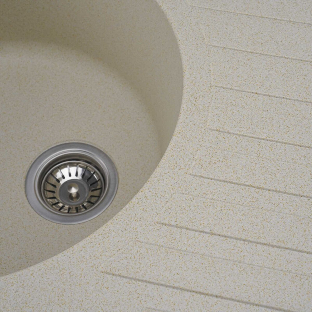 VALESO Гранітна мийка для кухні VALESO LIRA 7750 матова Пісок Киев - изображение 2