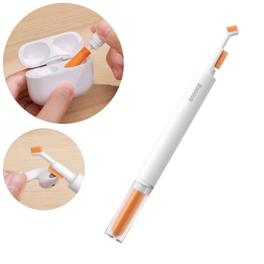 Набір для очистки девайсів Baseus Cleaning Brush White Одеса - фото 7