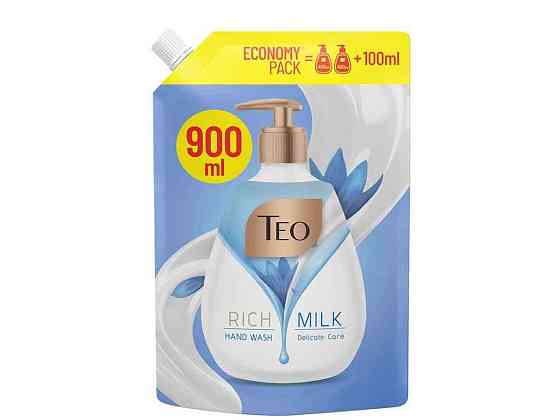 Мило рідке 900мл дой-пак Delicate care ТМ TEO Київ