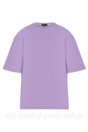 Футболка оверсайз RAY OVERSIZE женская лиловая (U0104W-Lilac) Киев