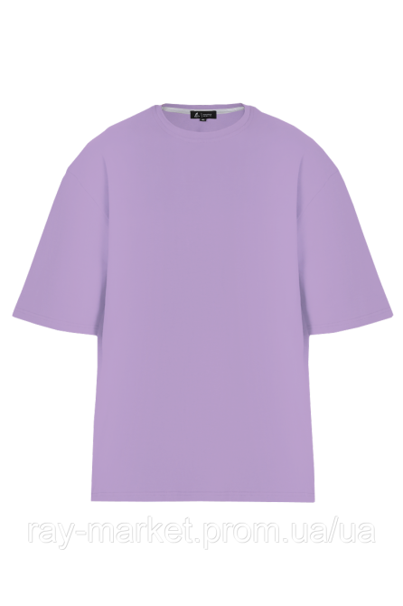 Футболка оверсайз RAY OVERSIZE женская лиловая (U0104W-Lilac) Киев - изображение 3