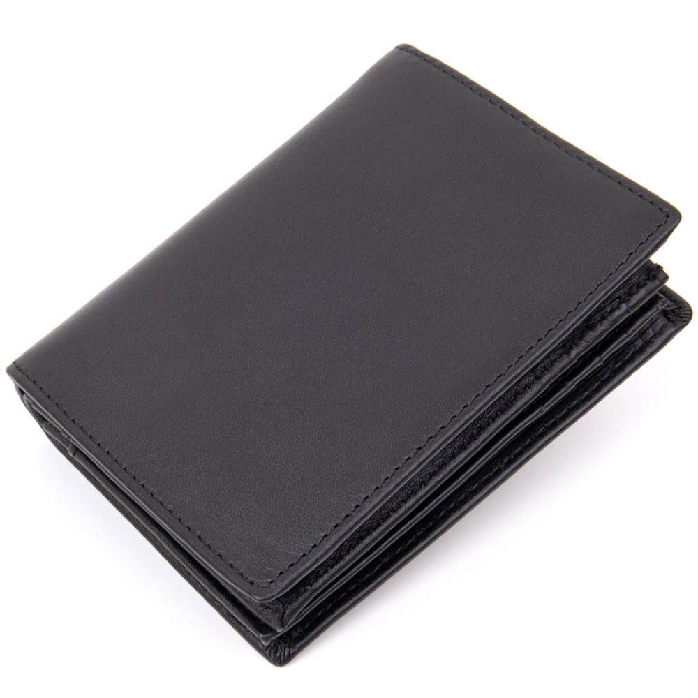 Портмоне-картхолдер унісекс Vintage 20433 Чорне Київ - фото 9