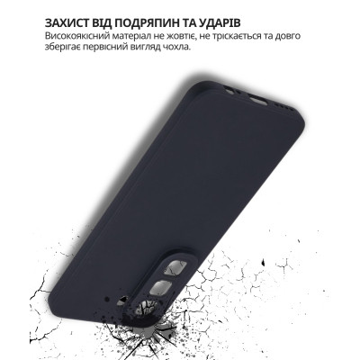 Чехол для мобильного телефона BeCover Silicone Infinix Hot 50 Pro Plus 4G (X6880) Black (714670) Винница - изображение 3