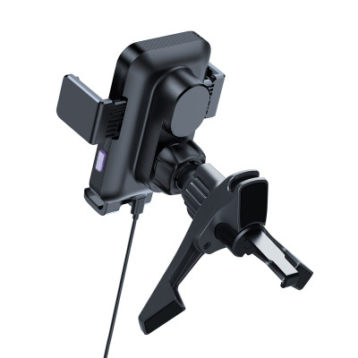 Універсальний автотримач ColorWay AutoSense Car Wireless Charger 2 (Dashboard+Air Vent) 15W (CW-CHAW040Q-BK) Вінниця - фото 10