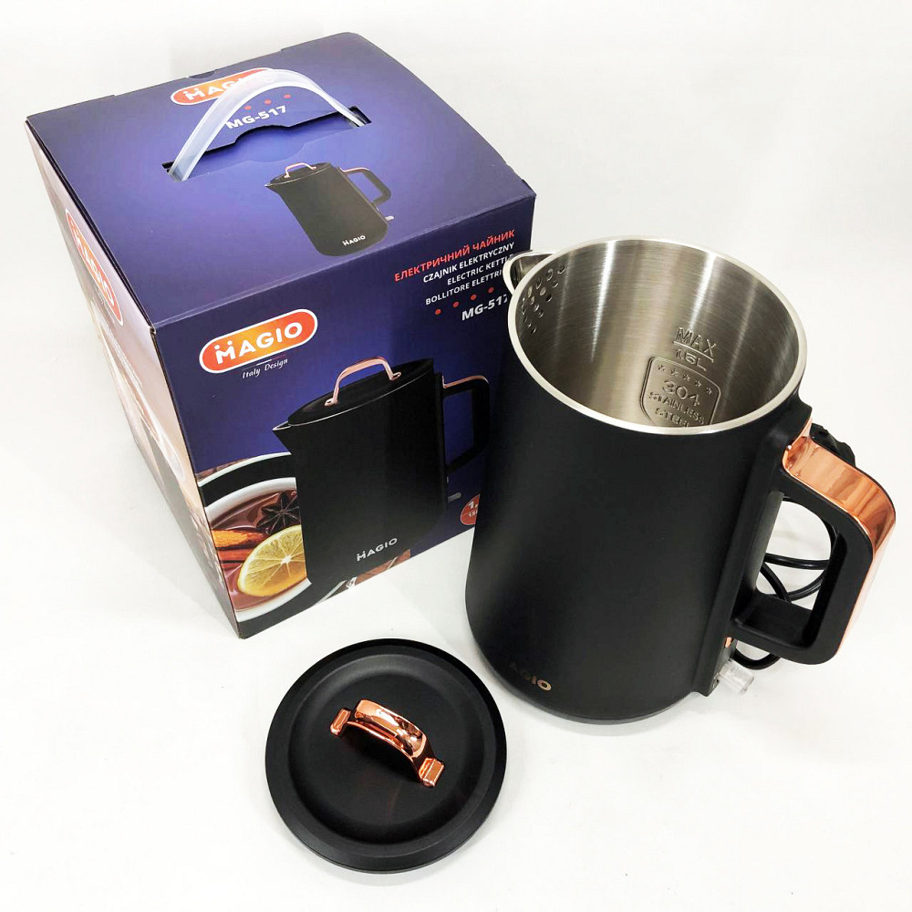 Електрочайник з індикатором включення MAGIO, Якісний домашній чайник, Електрочайник на кухню ZJ-98 Івано-Франківськ - фото 2