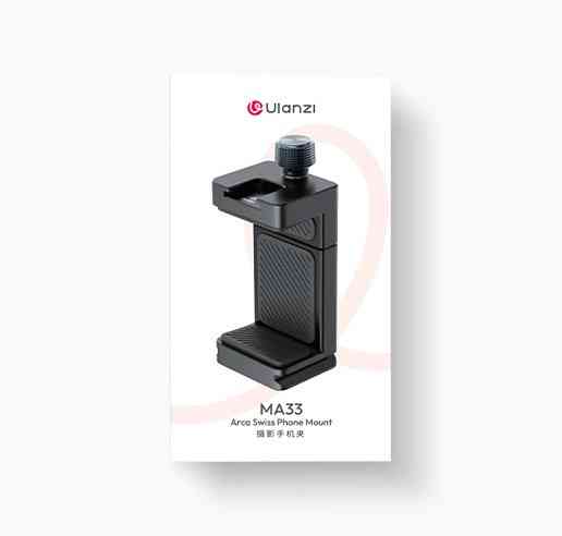 Тримач для телефону Ulanzi MA33 Phone Holder Black Одеса